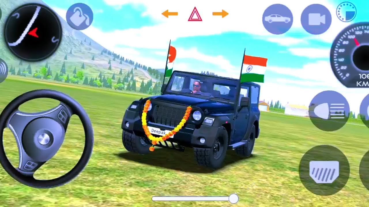 Modified Mahindra🔥Thar Car Games: Indian Cars (Gadi Wala Game) - Car Game Android Gameplay #2026