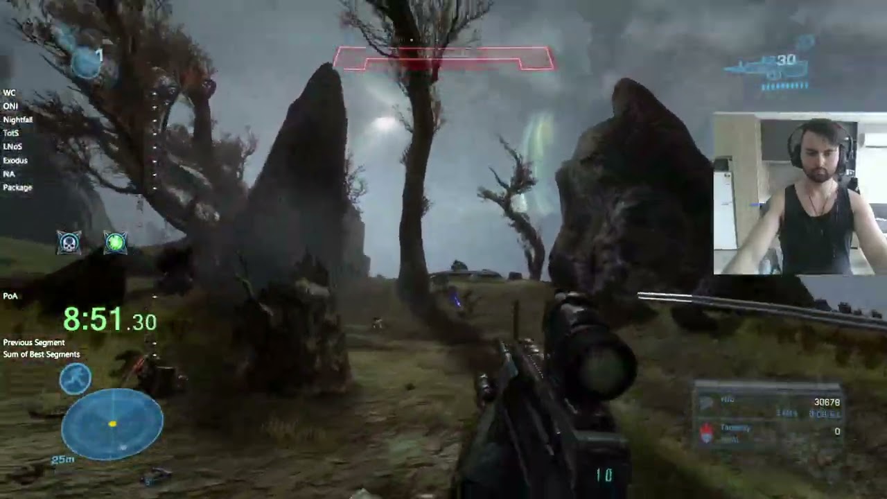 Halo: Reach Legendary "John Wick" Speedrun (Full Clear) in 