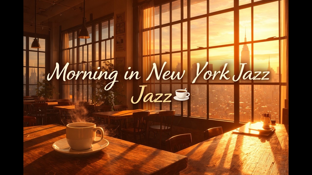 Morning in New York • Soft & Bright Jazz for a Fresh Start