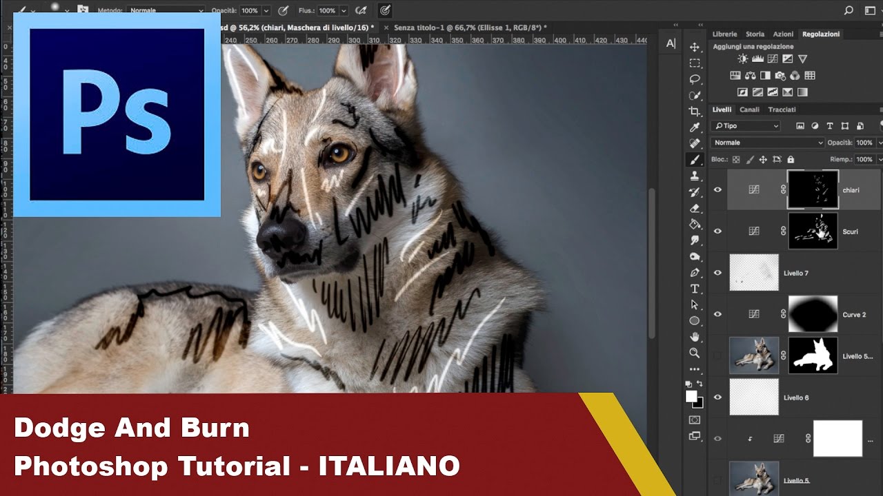 Dodge And Burn  - Photoshop Tutorial - ITALIANO