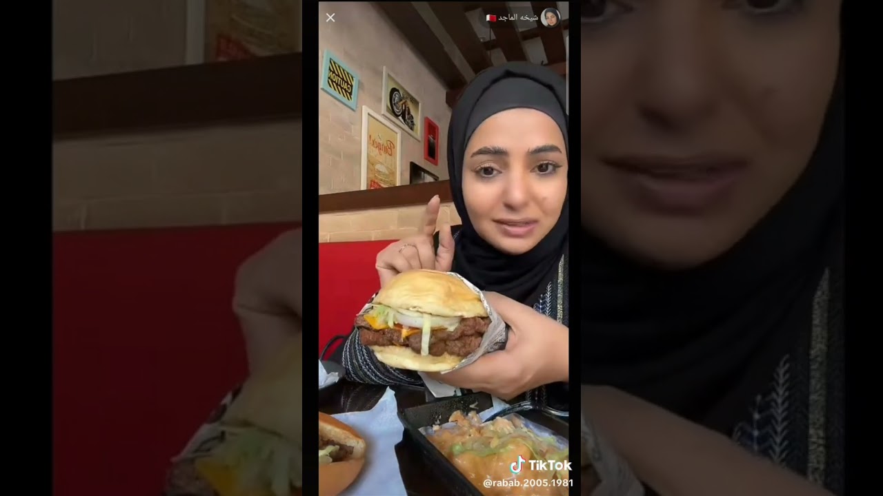 اكل شيخه الماجد 💛🧡
