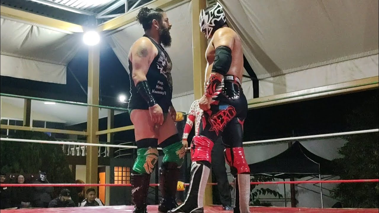 AEROBOY -VS -SHIRYU - TULANCINGO -VS- PUEBLA-  Lucha Memes en la Solis 👊🏻💥☠️🇲🇽 