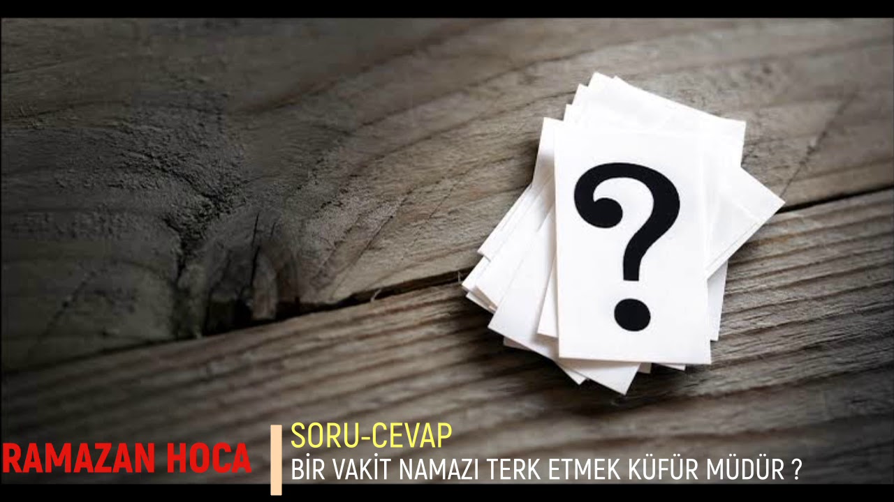 Namaz Kılmayanın Hükmü? | Ramazan Hoca