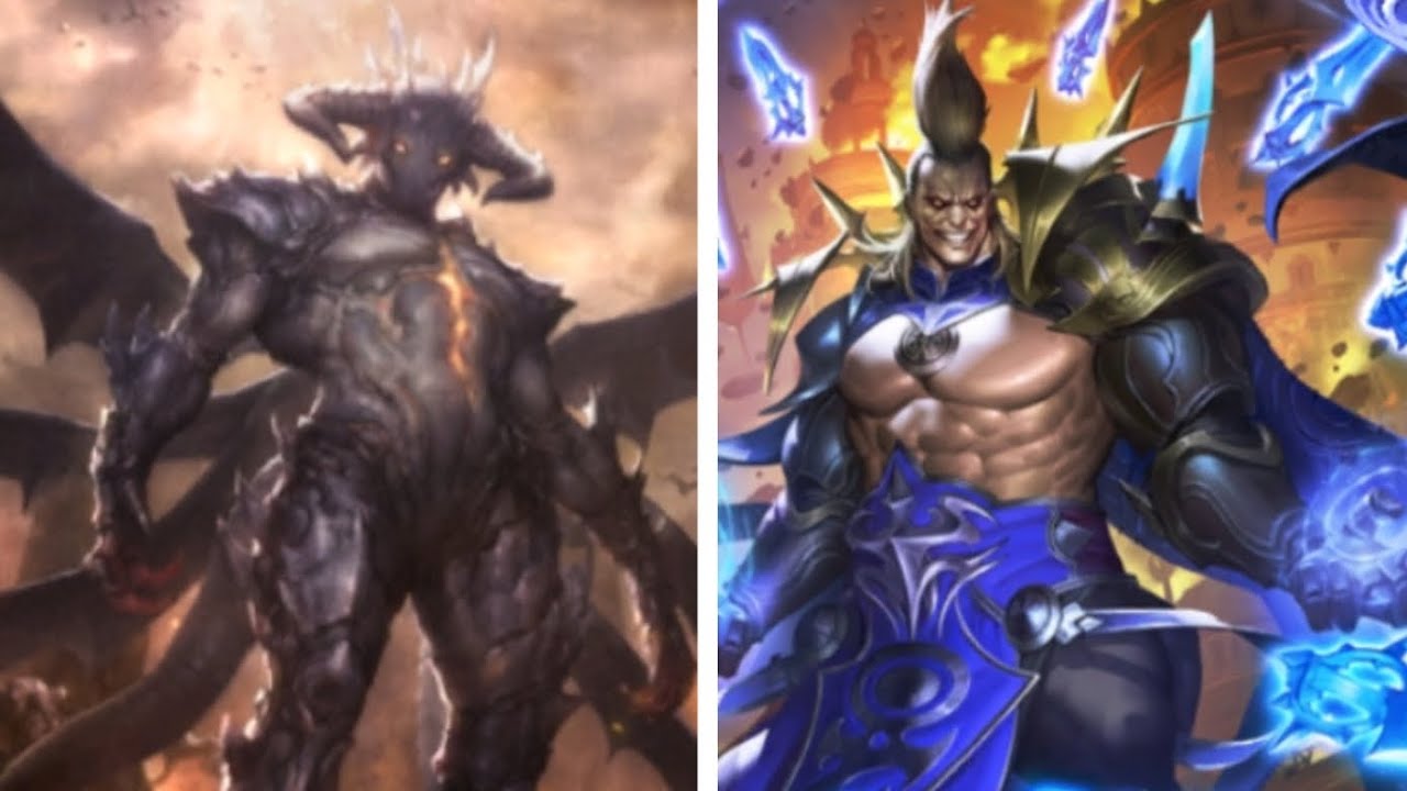 シャドバビヨンド　サタンドラゴンVSライオウィッチ