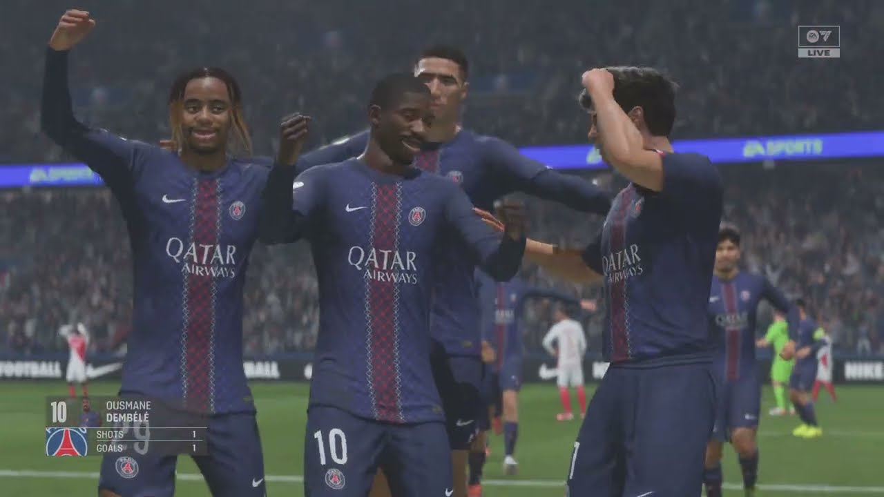 EA SPORTS FC 26 | Ligue 1 | Week 25 | PSG vs. Monaco | PS5 Gameplay