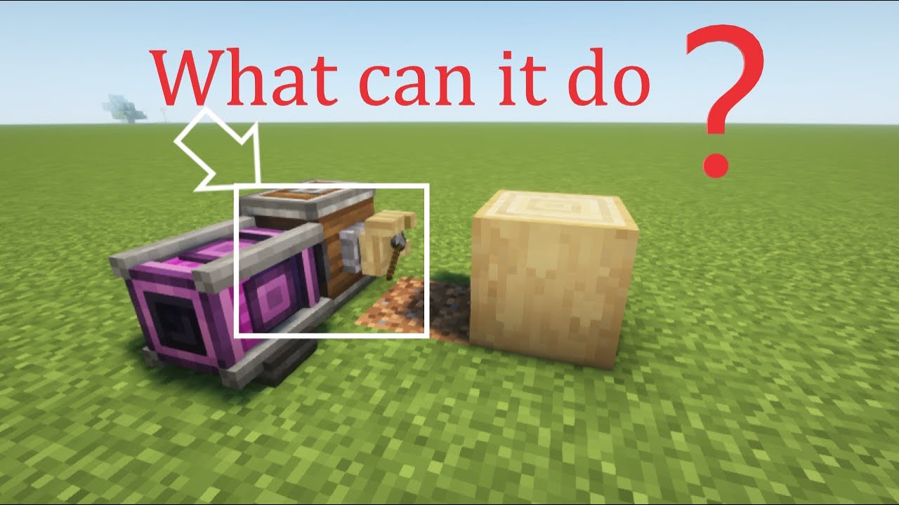 What things can deployer do？（create mod）（minecraft）