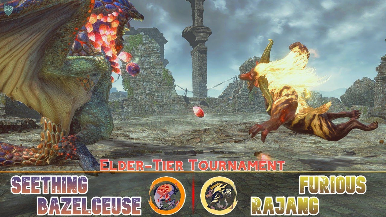 Furious Rajang VS Seething Bazelgeuse Full Fight | Elder Tier Tournament MH Sunbreak