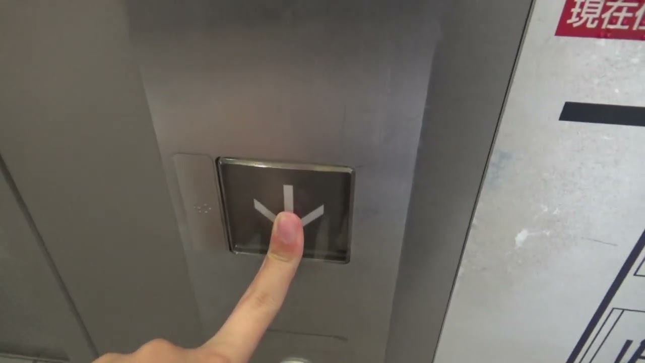 【14.しばらくお待ちください】岡山駅のエレベーター※再撮影