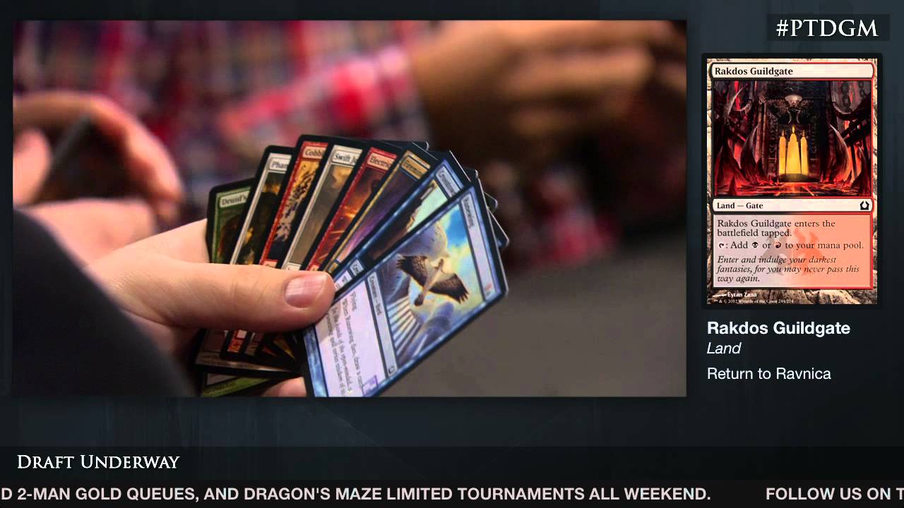 Pro Tour Dragon's Maze - Day 2 Draft with Bob Maher