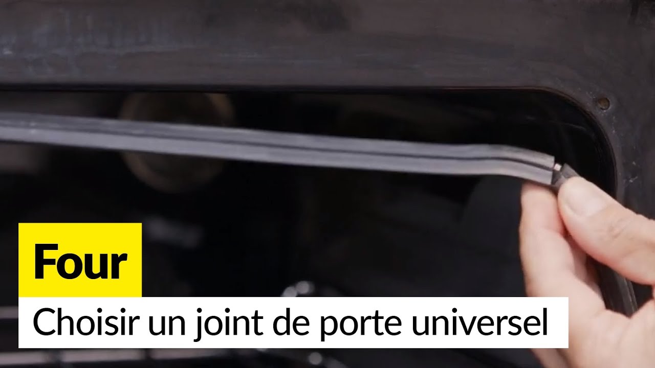 Comment choisir et monter le bon joint universel de porte de cuisinière