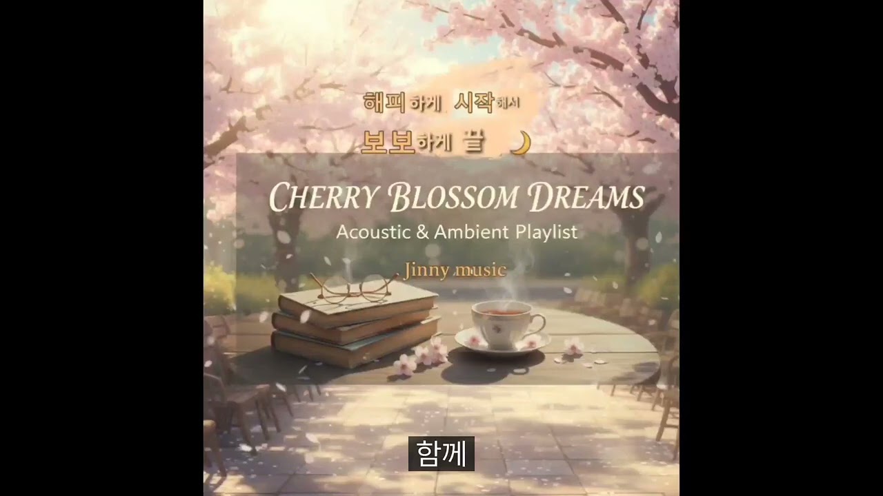 💘봄날의 축가 같은 카페 음악☀️ |햇살 가득한 오후, 하루 종일 틀어두는 유쾌한 봄 플레이리스트 (40분) | Music by 지니(Jinny)/#봄플레이리스트#카페음악 #지니 