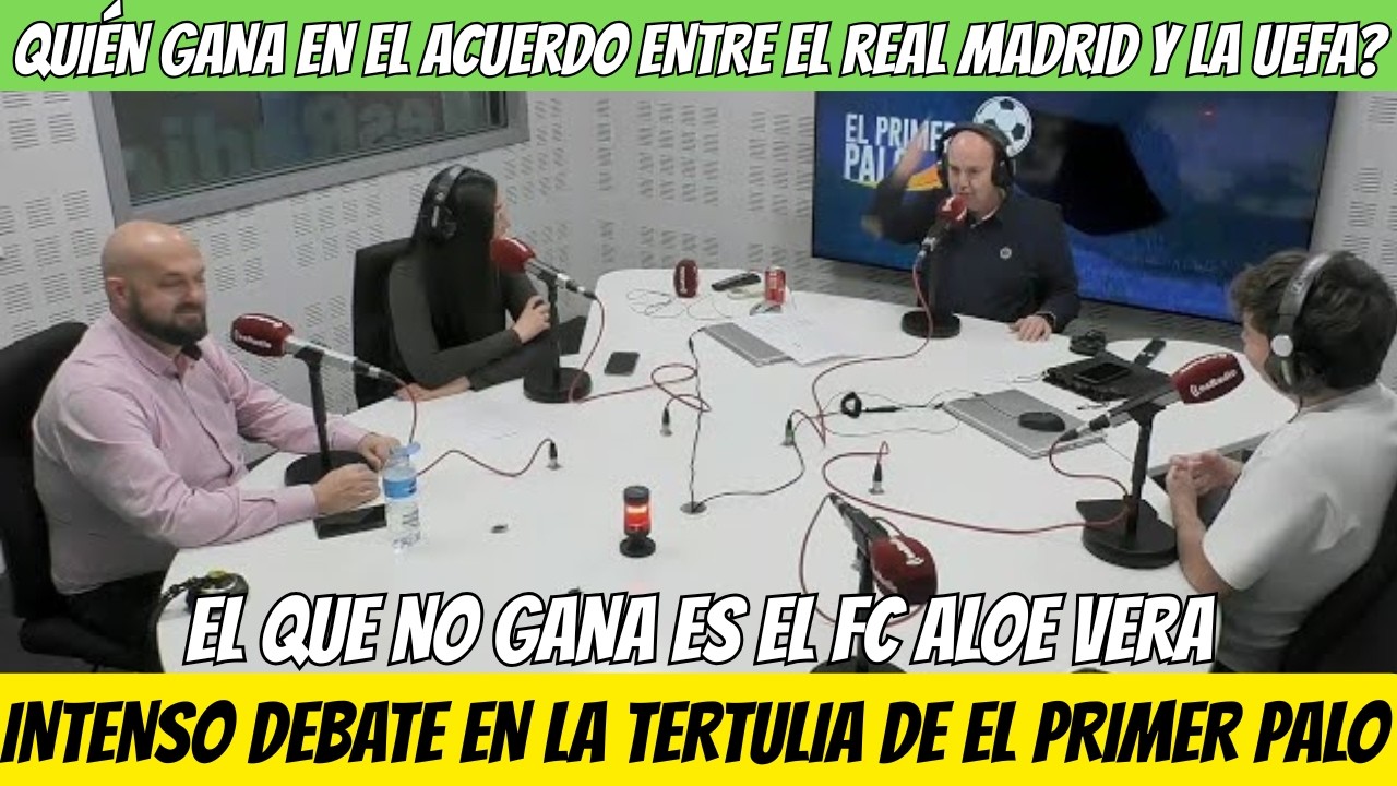 JUANMA RODRÍGUEZ SE PRONUNCIA SOBRE EL ACUERDO ENTRE REAL MADRID Y UEFA RETRATANDO A LOS NEGREIRAS