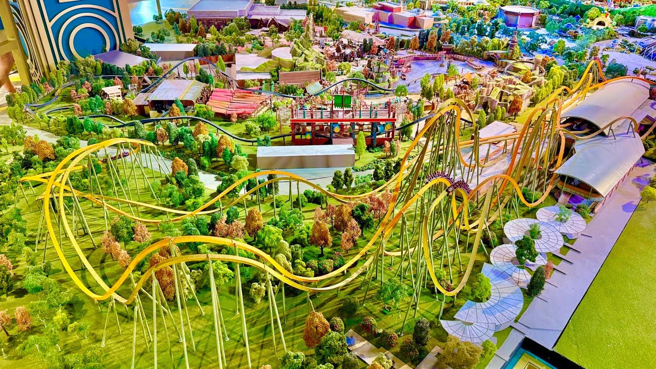 Epic Universe | DETAILED Scale Model of New Theme Park at Universal Orlando