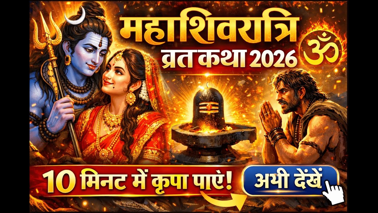 Mahashivratri Vrat Katha 2026 🔱 | शिव-पार्वती विवाह कथा | Shiv Bhakti