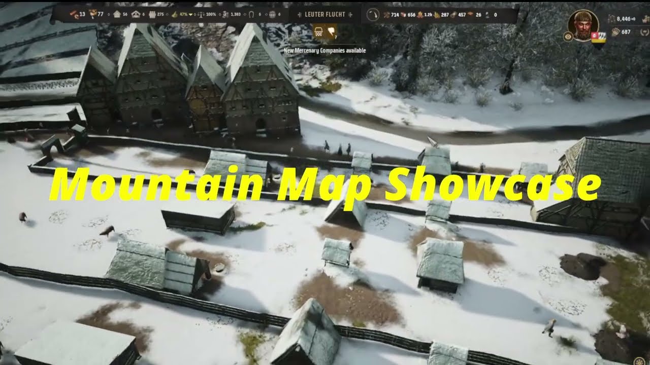 Manor Lords - Mountain Map Village