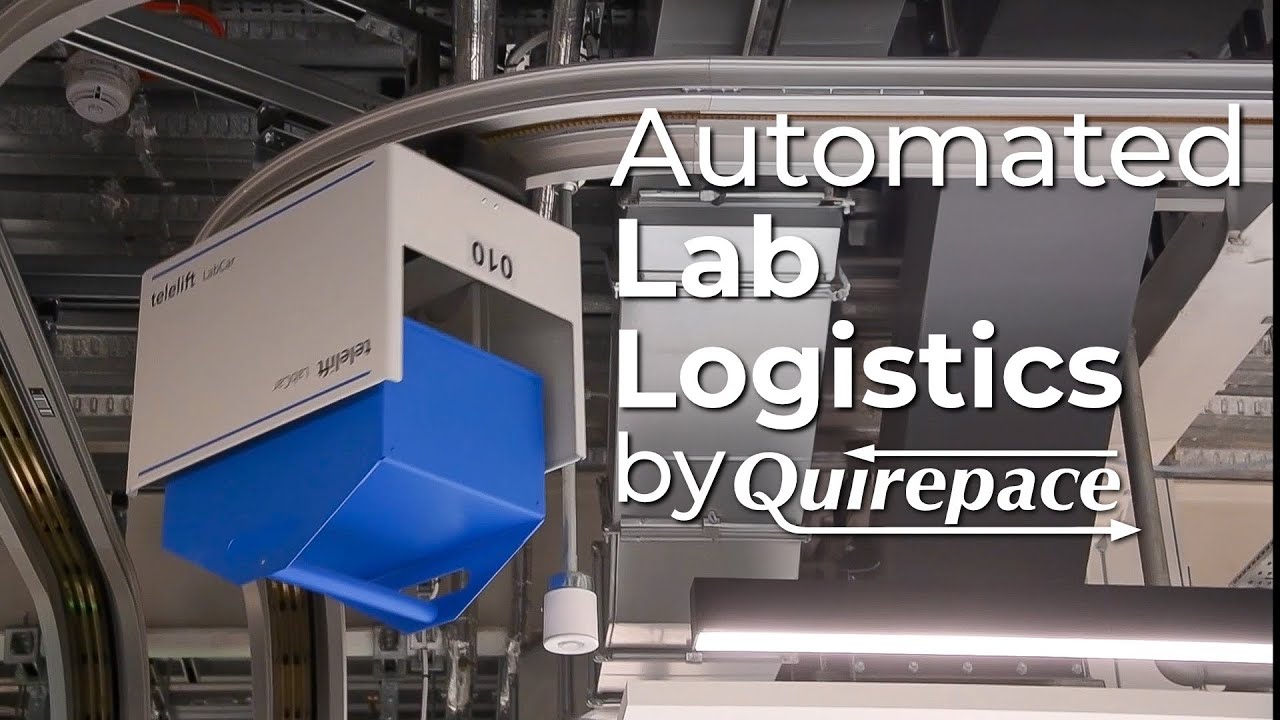 Quirepace Telelift Unicar | Smart Internal Logistics for Labs