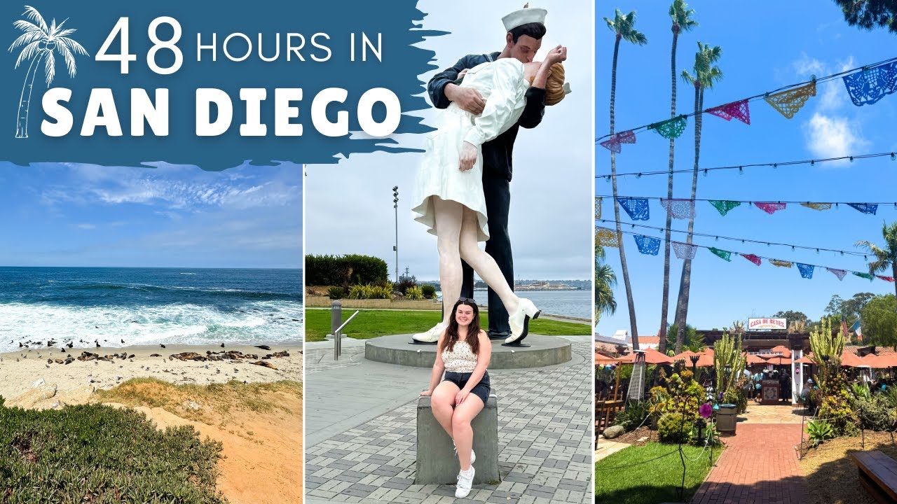 48 HOURS IN SAN DIEGO! | La Jolla, Line Dancing, Gaslamp Quarter & Old Town