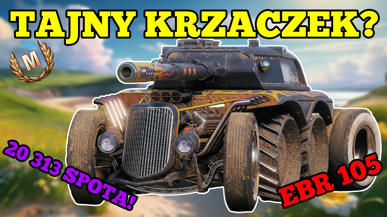 Odważny ruch i ogromny nokaut rywala! - EBR 105!