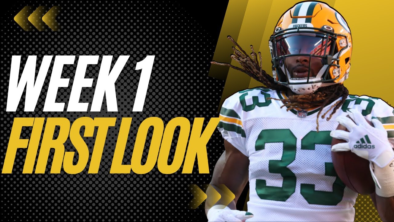 DRAFTKINGS NFL WEEK 1 FIRST LOOK | NFL DFS PICKS  | 2022 FANTASY FOOTBALL