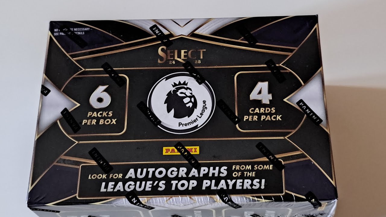 Otwieramy  Panini Select Premier League Box