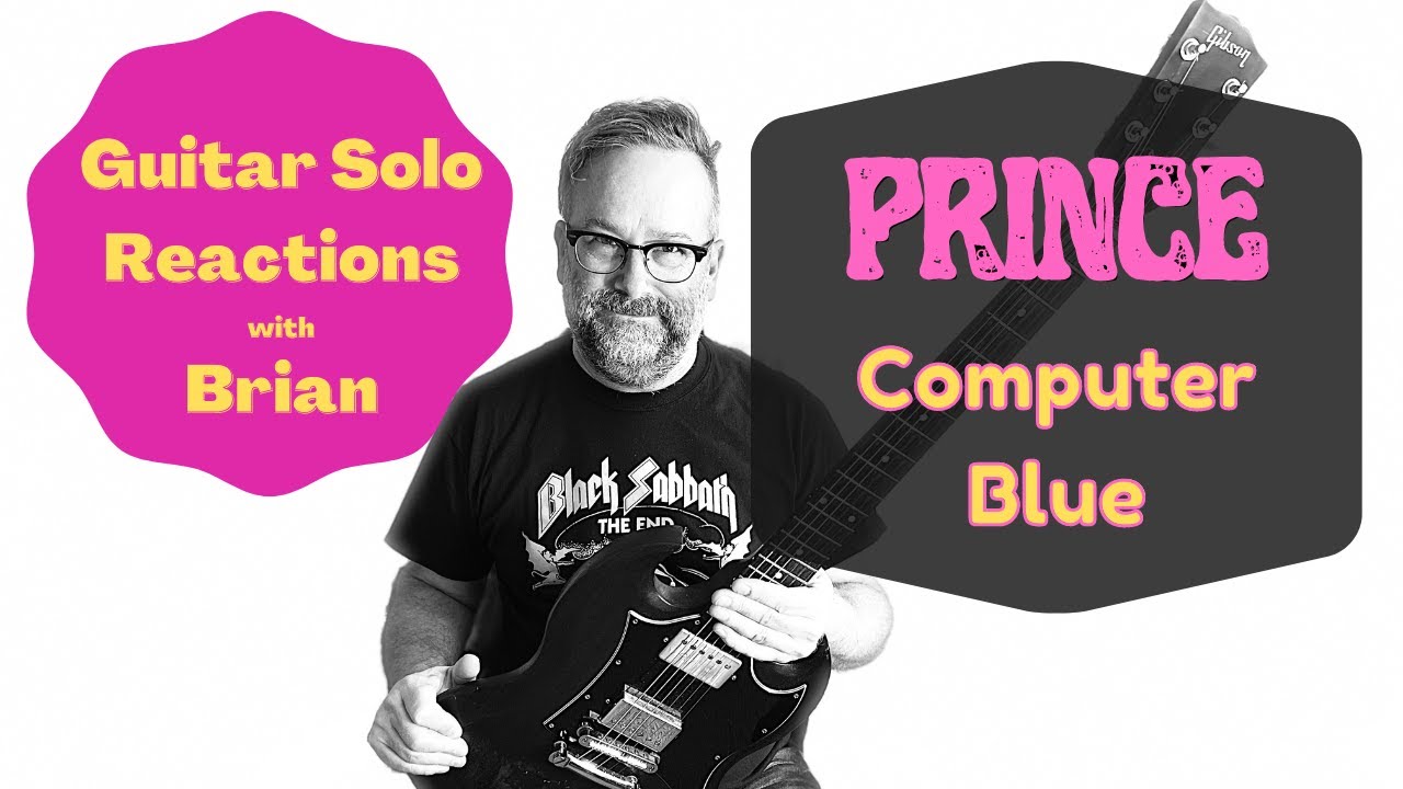 GUITAR SOLO REACTIONS ~ PRINCE ~ Computer Blue