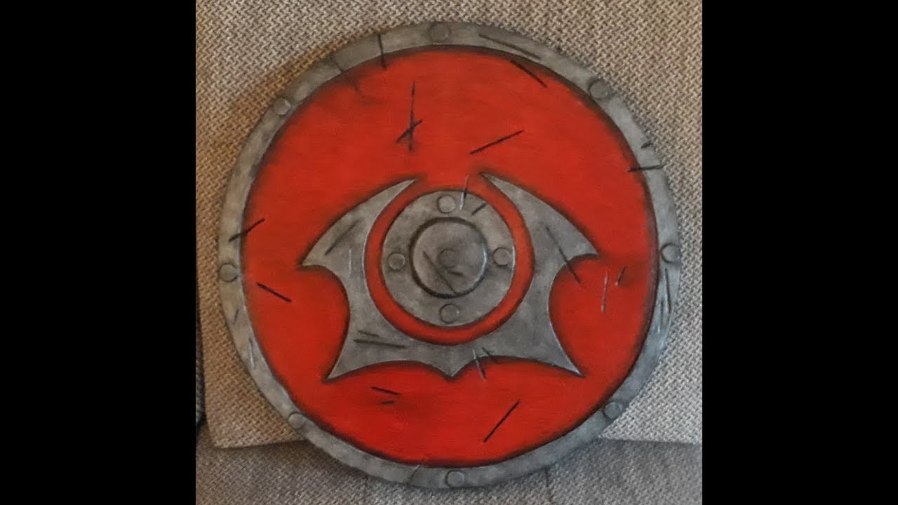 [Larp] Rundschild aus Schaumstoff ohne Kern | Teil 1