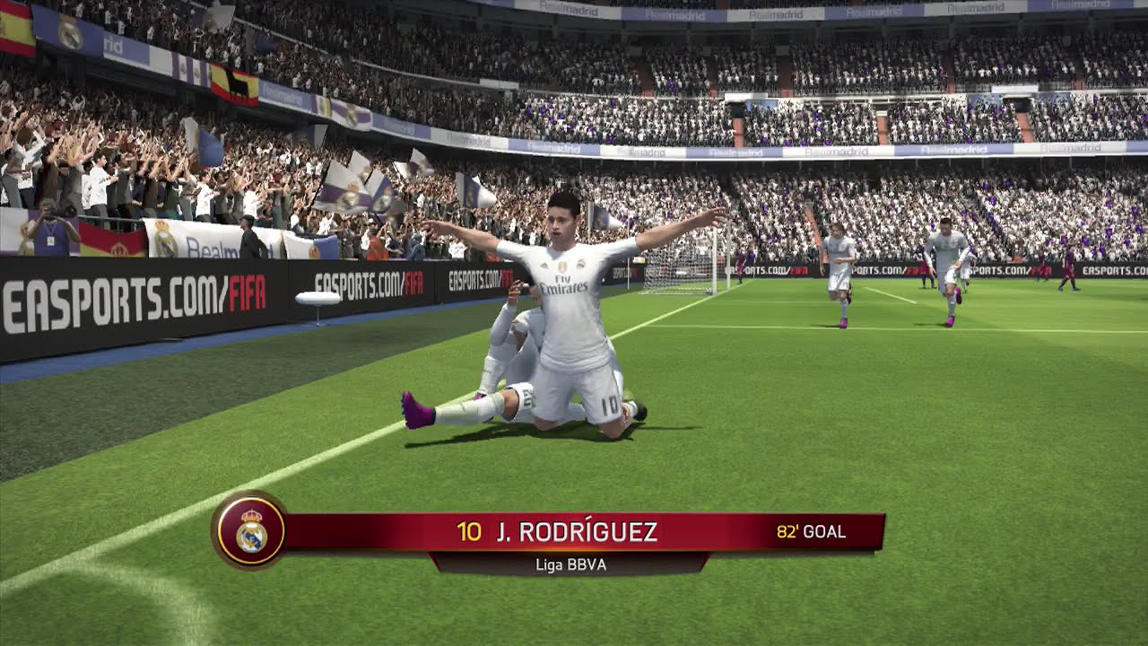 Fifa 16 - Gameplay - Real Madrid Barcelona - Xbox 360