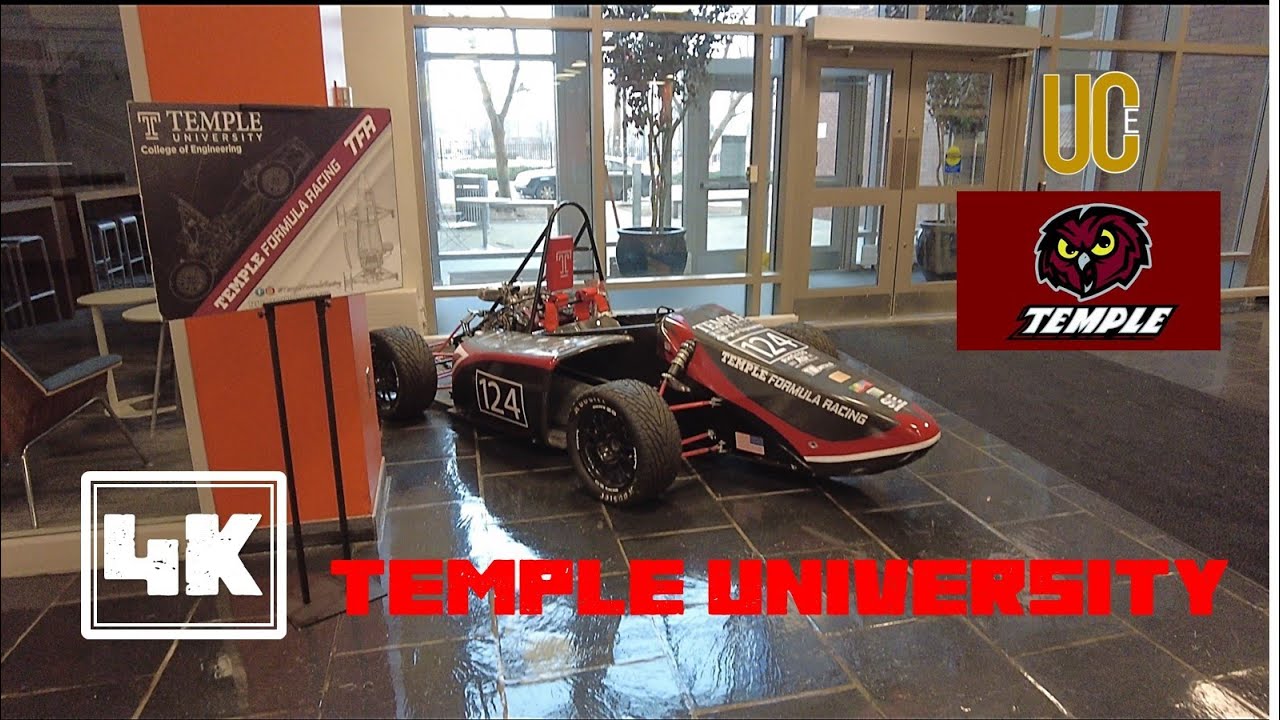 [4K] Temple University Main Campus Walking Tour,  Philadelphia, Pennsylvania