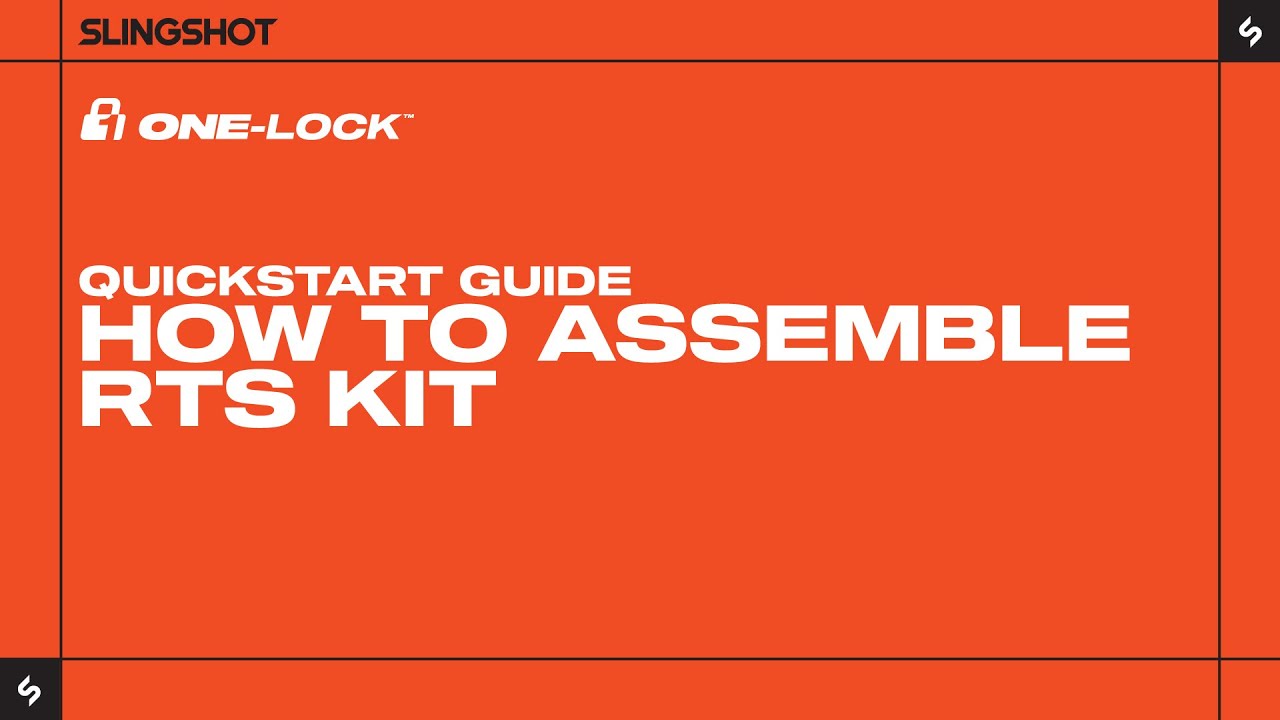 How to Assemble RTS Kit | Slingshot Foil