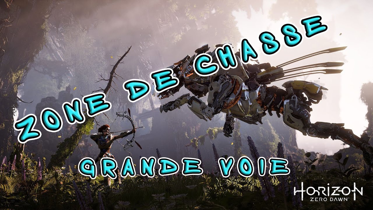 GUIDE | HORIZON ZERO DAWN | ZONE DE CHASSE DE LA GRANDE VOIE | 3 SOLEILS RADIEUX !