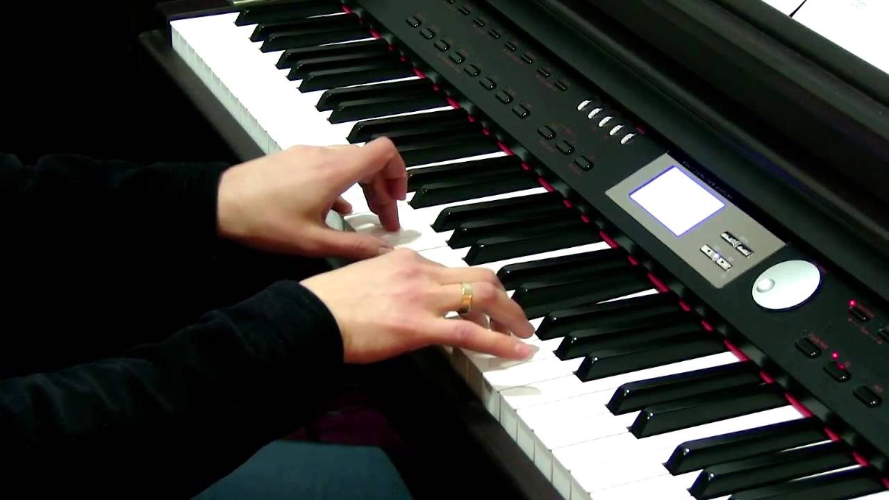 Toccata i fuga d-moll - J. S. Bach - jak zagrać na pianinie bez znajomości nut, łatwy tutorial, NUTY