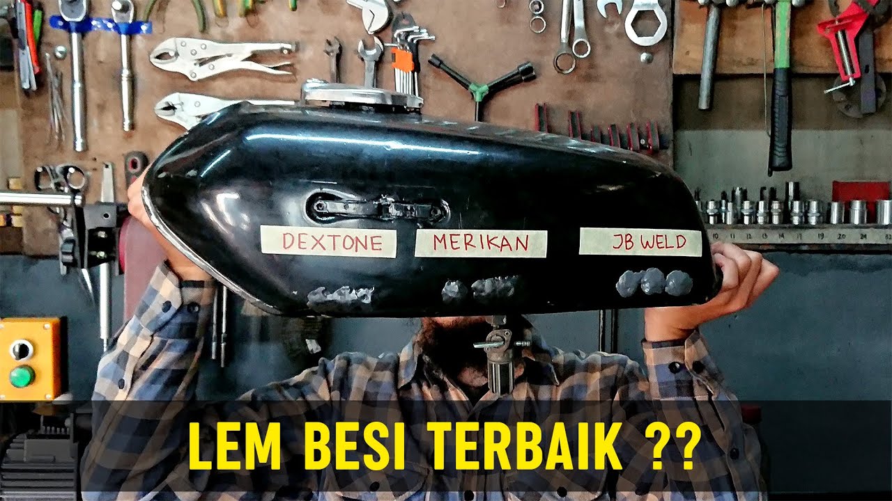EKSPERIMEN Lem Besi Terbaik Untuk Tangki Bocor (Dextone, JB Weld, Super Glue, Dll)