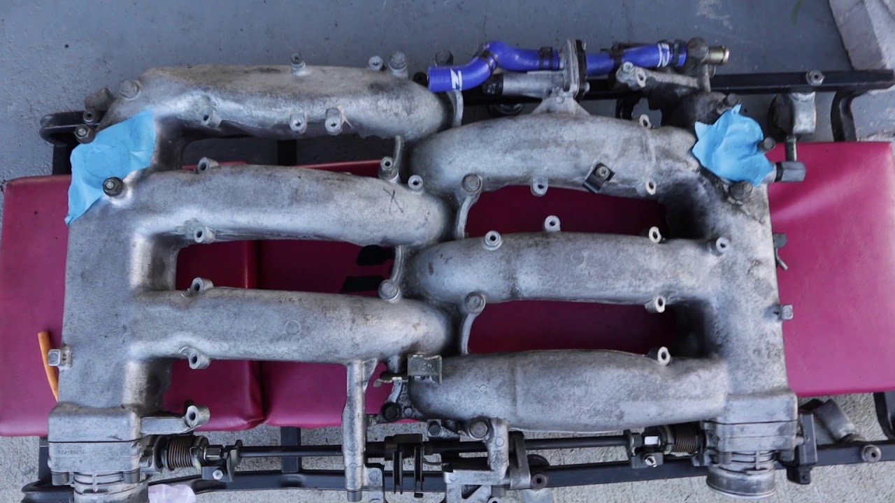 Nissan 300zx Z32 Plenum removal cleanup