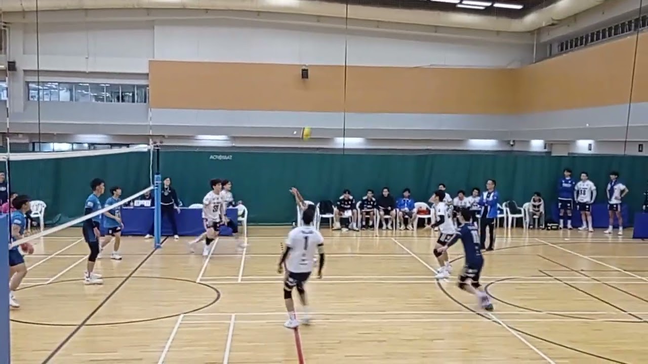 香港排球聯賽 2026 男子甲二組比賽選段：寧逸 VS 先鋒 20260222-1