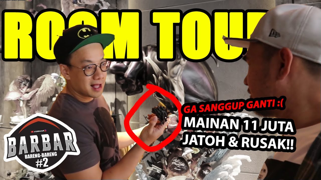 MAINAN 11 JUTA RUSAK! ROOM TOUR  FRANS SANJAYA - BARBAR #2