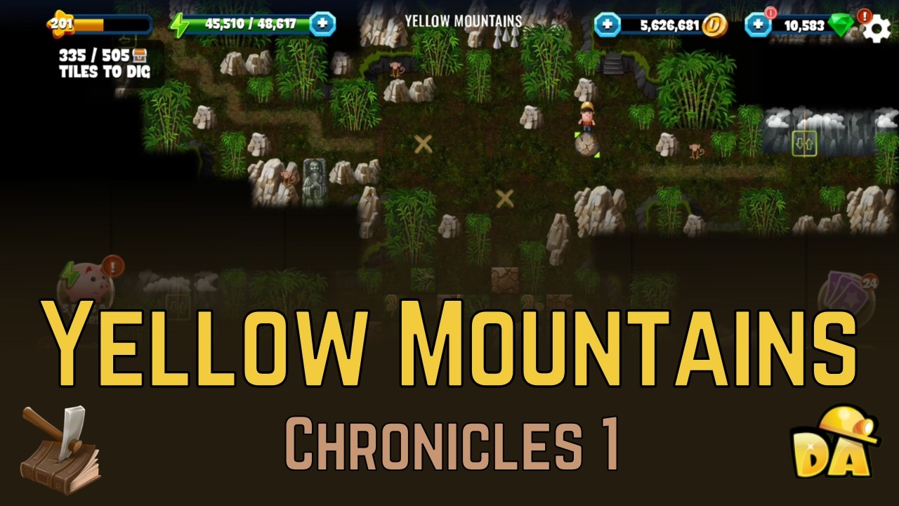 Yellow Mountains - #3 Chronicles 1 - Diggy's Adventure