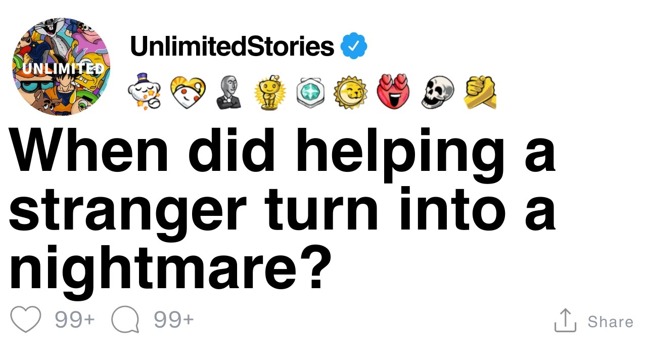When did helping a stranger turn into a nightmare? [FULL STORY]