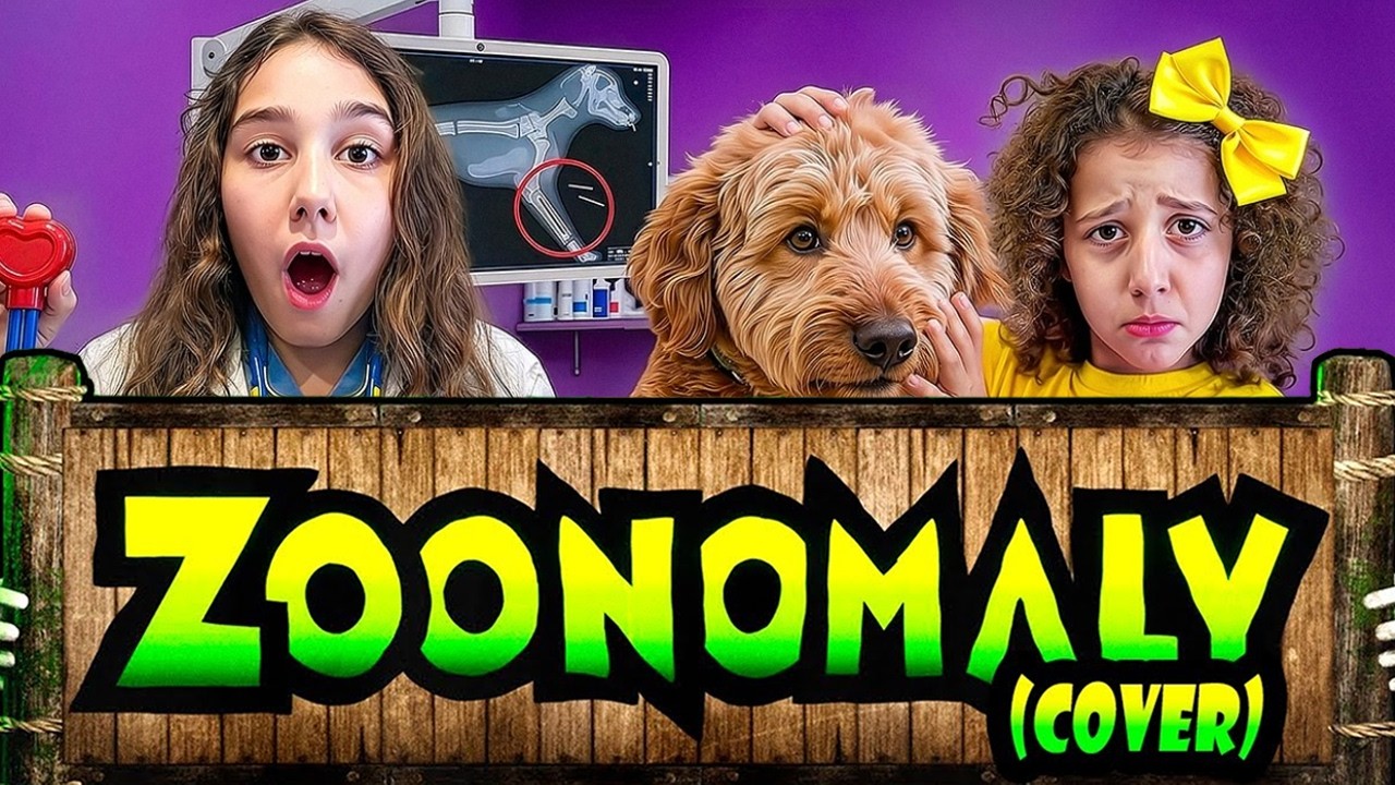 Sierra & Rhia FAM | Sierra and Rhia take care of abandoned Dog | Zoonomaly Theme Song (COVER)