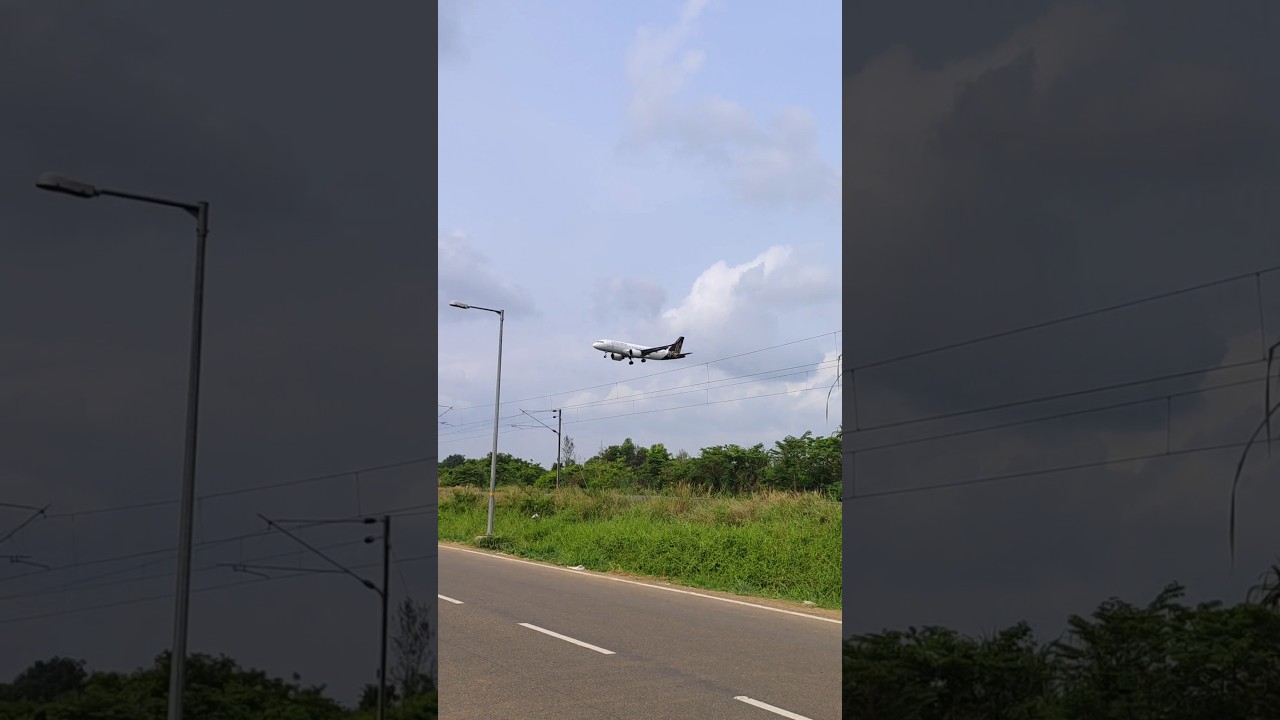 landing spicejet flight #shorts #viral shorts #aviation videos #short video
