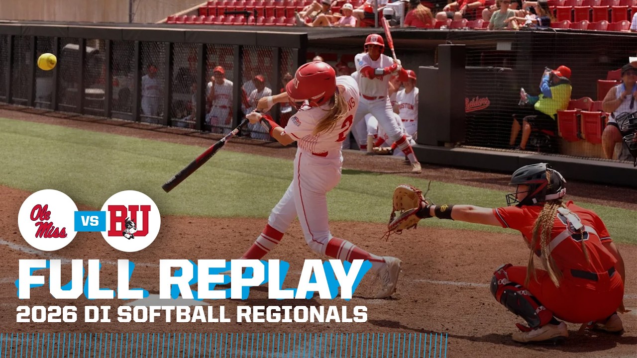 Ole Miss vs. Boston U.: 2026 NCAA softball regionals | FULL REPLAY