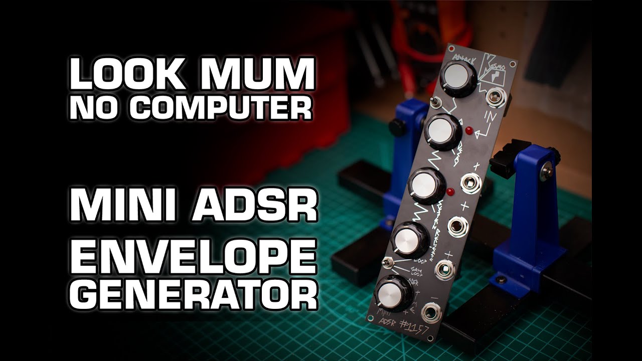 Mini ADSR Envelope Generator - LOOK MUM NO COMPUTER - DIY Synth