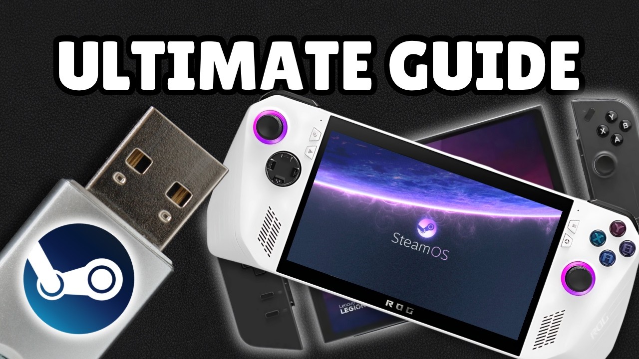 How to install OFFICIAL SteamOS on the ROG Ally, Legion Go, and More (Easy Guide!)