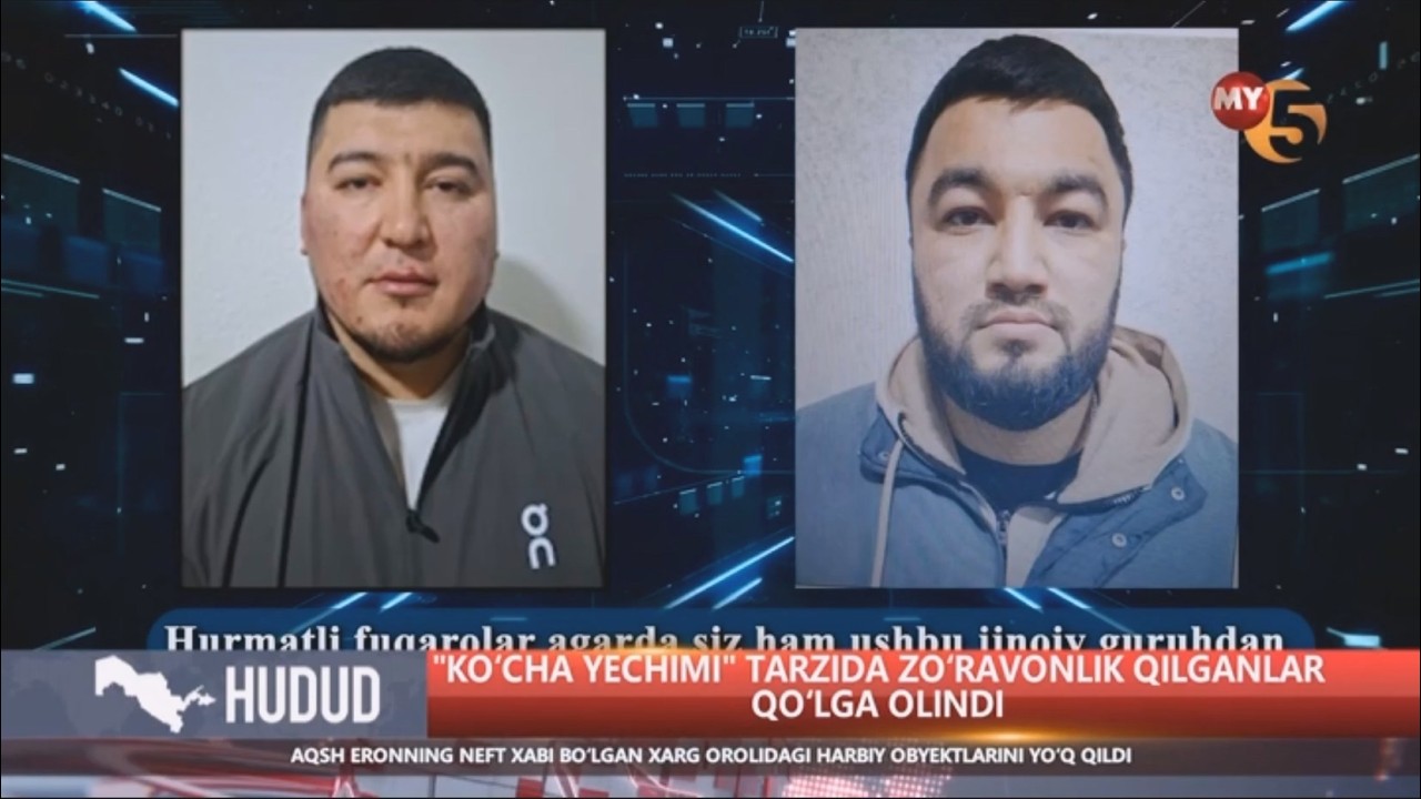 “Koʻcha yechimi“ tarzida zoʻravonlik qilganlar qoʻlga olindi