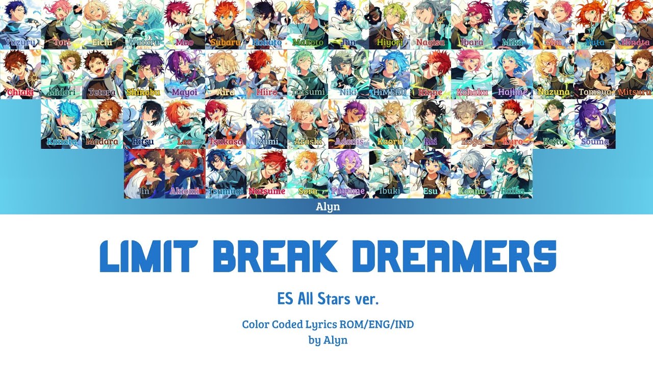 [ES!!] LIMIT BREAK DREAMERS ● ES All Stars ver. | [Rom/Eng/Ind]