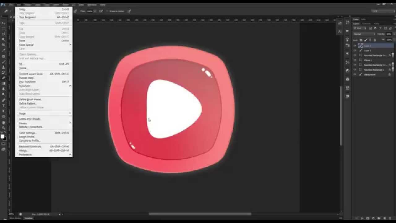 Photoshop Game Button #01 [UI design]