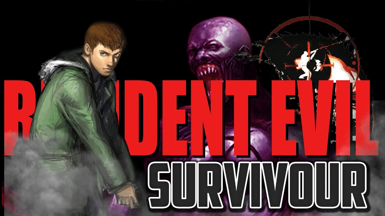 Resident Evil Gun Survivor No Save No Death Игрофильм Полное прохождение Без комментариев
