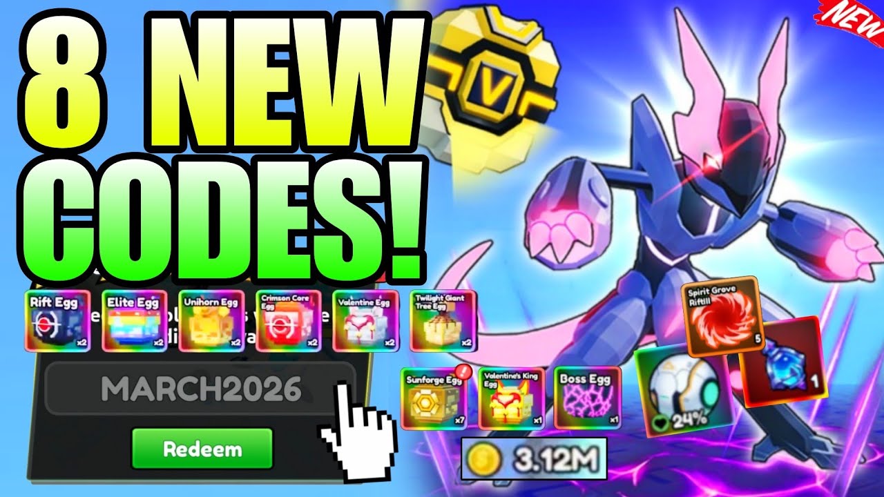 *NEW CODES* ALL WORKING CODES FOR CATCH A MONSTER IN MARCH 2026 - ROBLOX CATCH A MONSTER CODE 2026