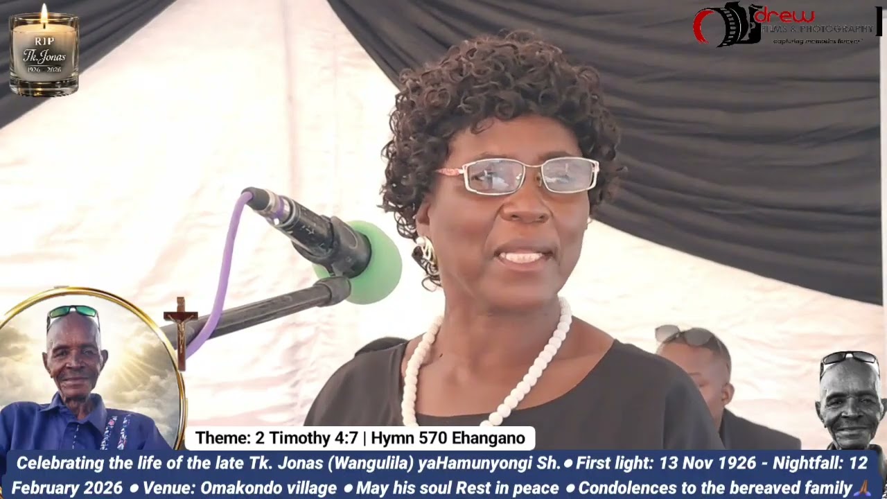 Celebrating the life of the late Tk  Jonas Hamunyongi (Nghiluudile Shindobo Mupenda)