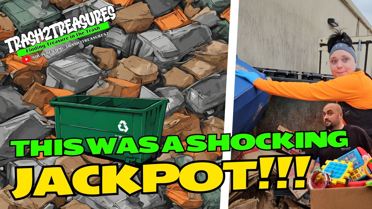 This was a SHOCKING JACKPOT!! #dumpsterdivers  #dumpsterdiving