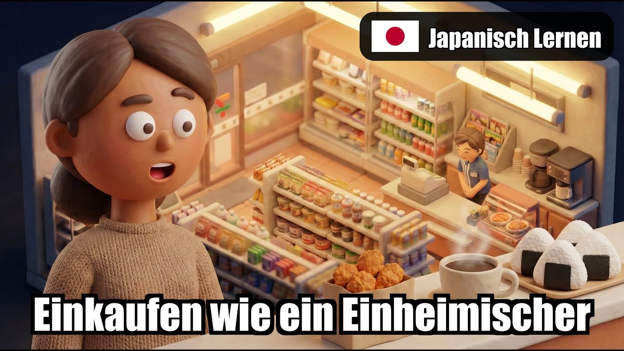 So Kaufst Du im Japanischen Konbini ein | Japanisch für Anfänger 